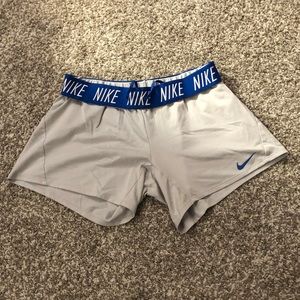Light blue Nike shorts